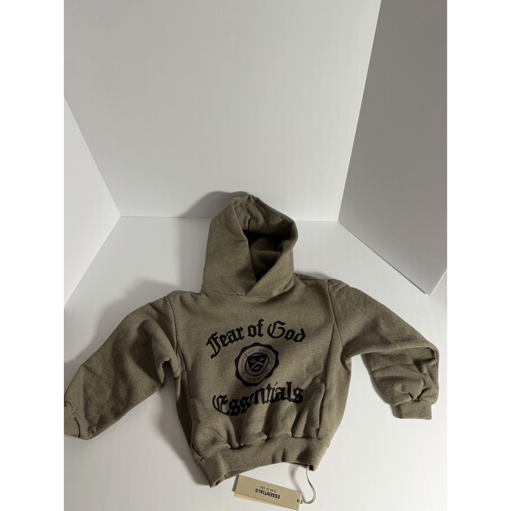 Fear of God Essentials hood University Youth size 4/5